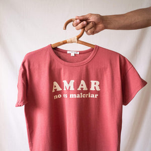 La tribu de mami camisetas Camiseta Amar Organic