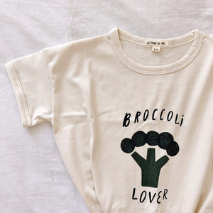 LaTribuDeMami camisetas Camiseta Broccoli Lover Organic